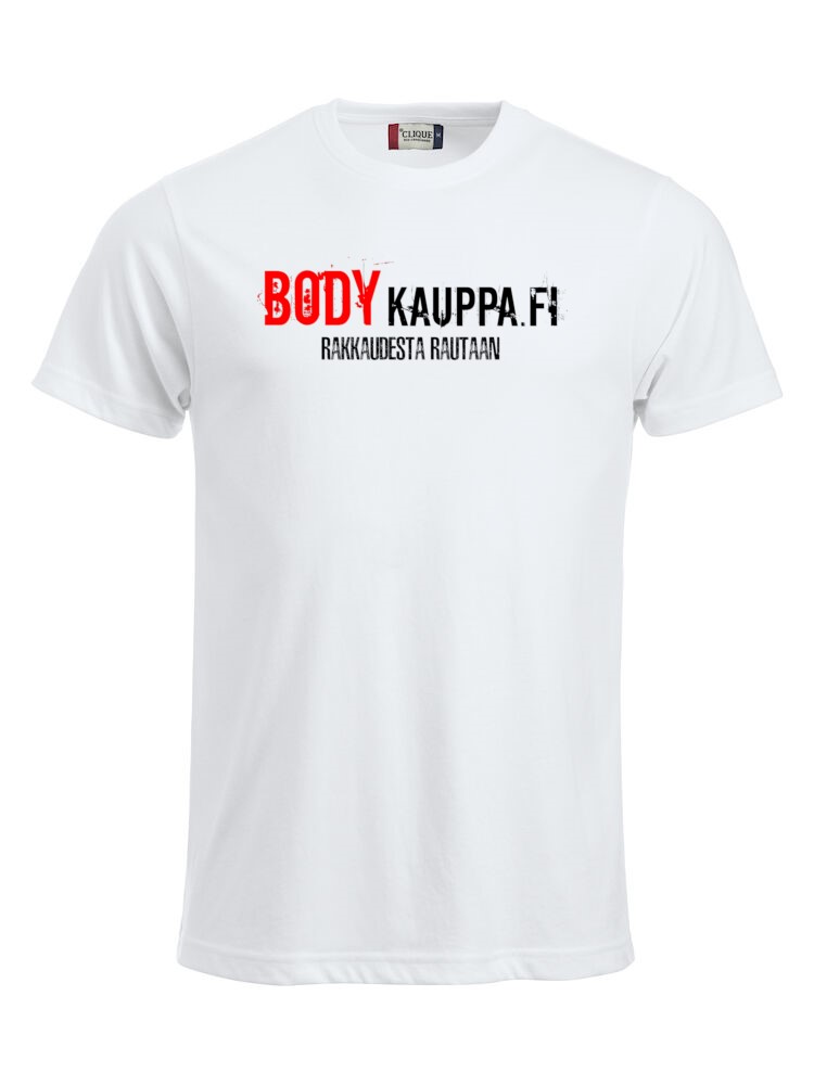 Rakkaudesta rautaan / Bodykauppa.fi Slim Fit T-paita
