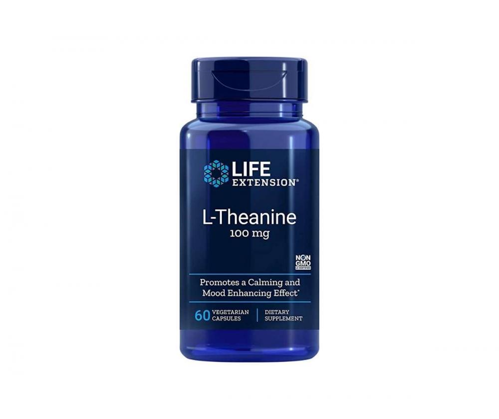 LifeExtension L-Theanine 100 mg, 60 kaps.