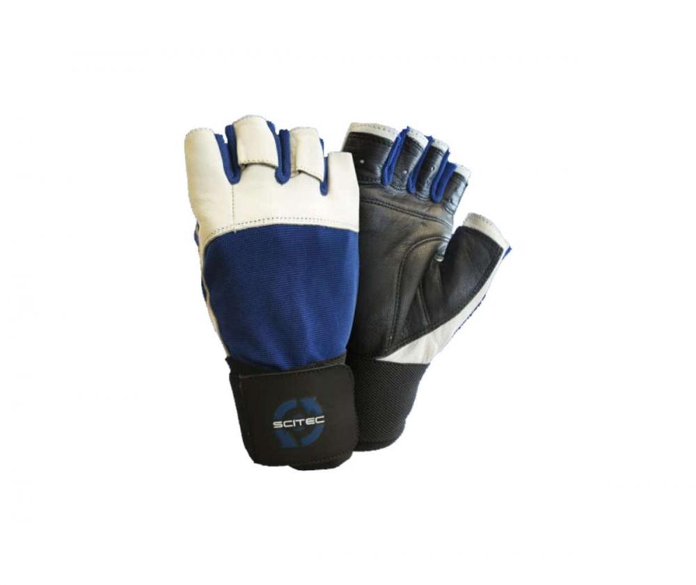 SCITEC Wrist Wrap Powerlifting Gloves