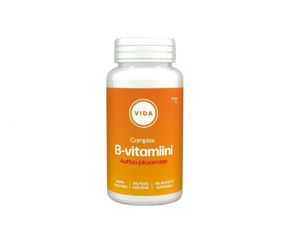 Vida Complex B-vitamiini, 90 tabl.