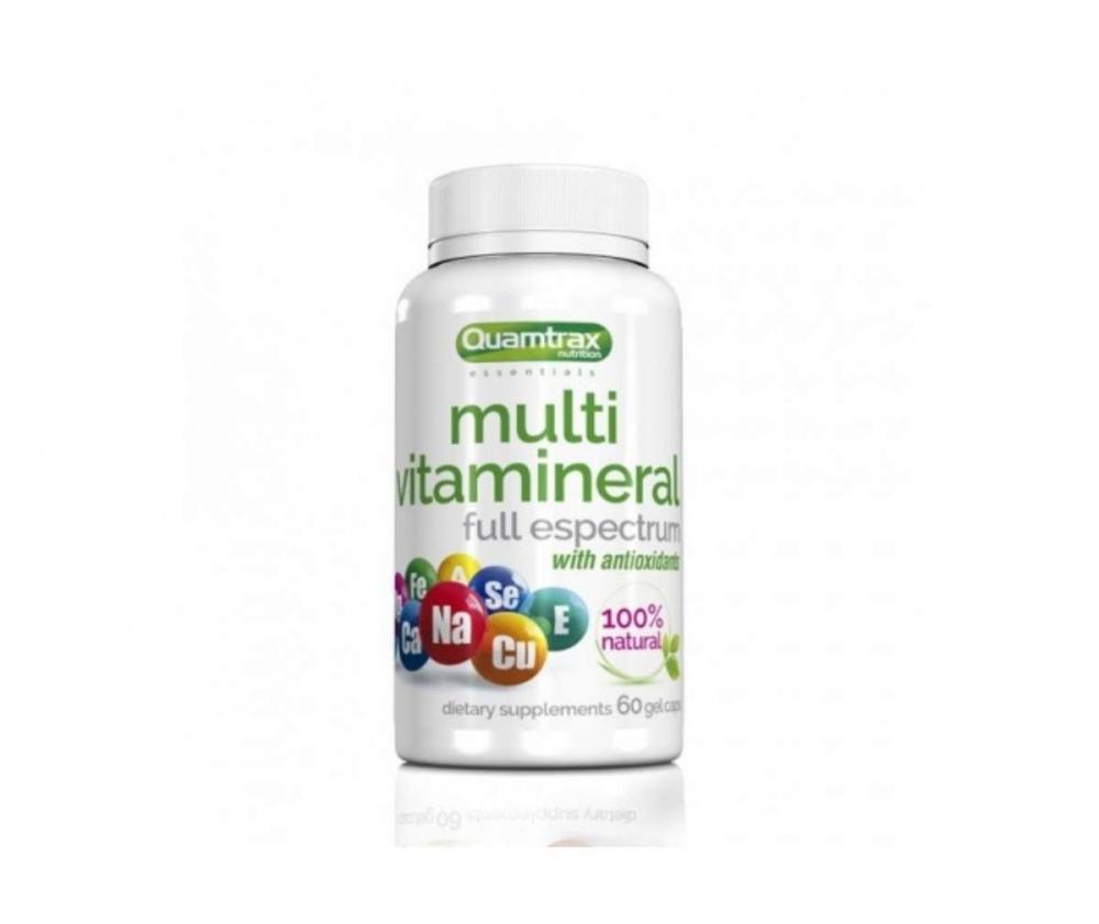 Quamtrax Multi Vitamineral, 60 kaps. (päiväys 7/24)