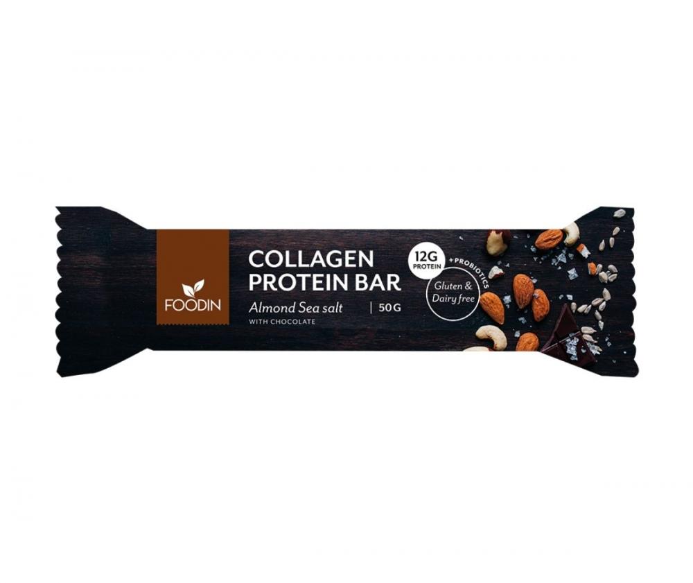 FOODIN Collagen Protein Bar, 50 g