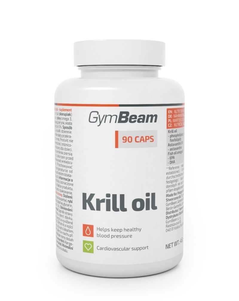 GymBeam Krill Oil, 90 kaps.