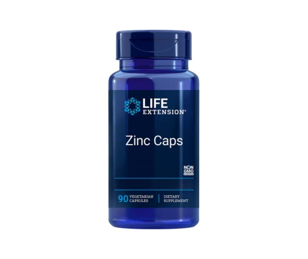 LifeExtension Zinc Caps (15 mg), 90 kaps. (06/23)