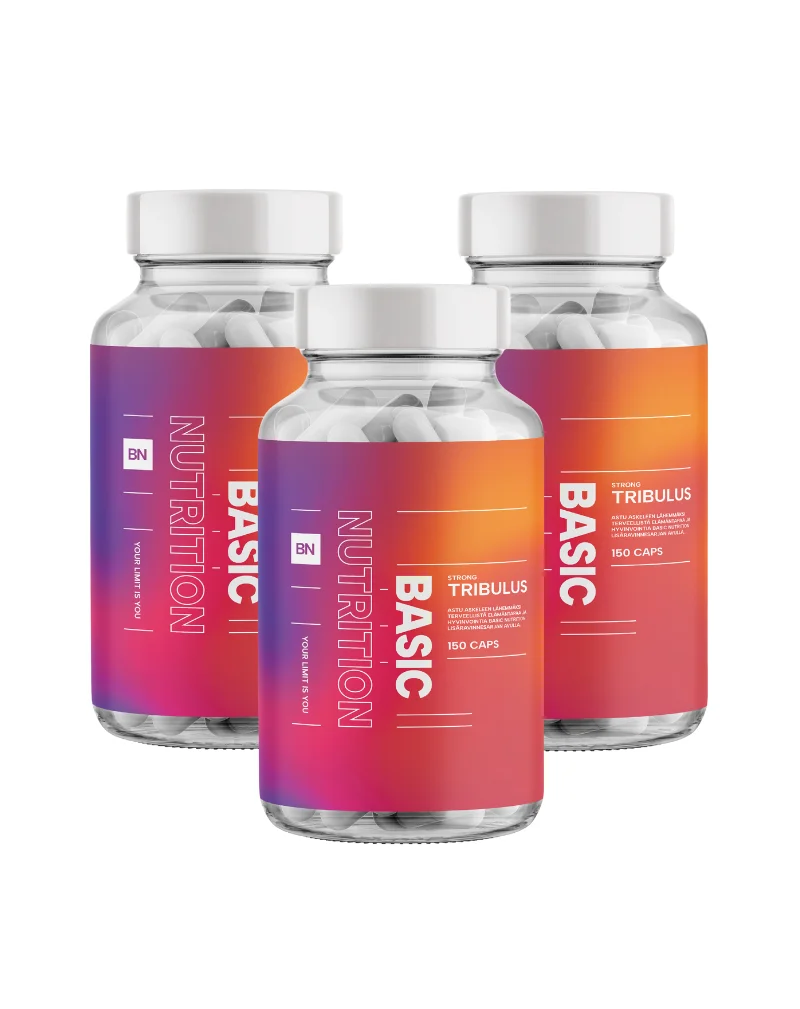 Big Buy: 3 kpl Basic Nutrition Tribulus (450 kaps.)