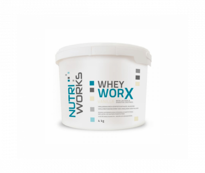 Nutri Works Whey WorX With Lactase & Digestive Enzymes, 4 kg