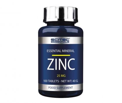 Scitec Zinc 25 mg, 100 tabl.