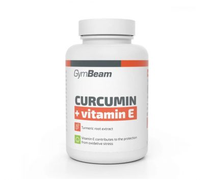 GymBeam Curcumin + Vitamin E, 90 tabl. (05/23)