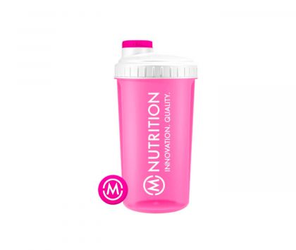 M-Nutrition Shaker, Neon Pinkki 750 ml