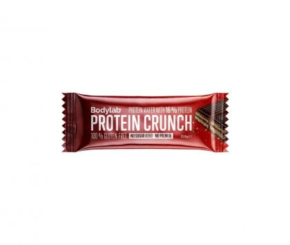 Bodylab Protein Crunch Bar, 21,5 g (päiväys 9/22)
