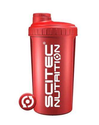 SCITEC Shaker, 700 ml, Red