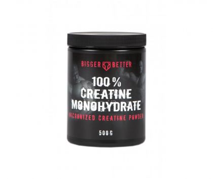 BIGGER=BETTER 100 % Creatine Monohydrate, 500 g