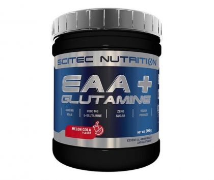 Scitec EAA+Glutamine 300 g, Melon-Cola