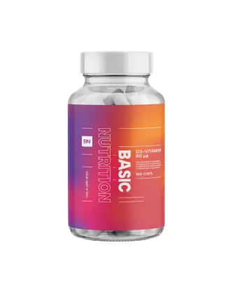 Basic Nutrition Vitamin D (80 mcg), 150 kaps.