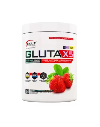 Genius Nutrition GLUTA-X5®, 405 g, Strawberry