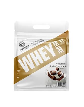 Swedish Supplements Whey Deluxe, 900 g, Heavenly Rich Chocolate