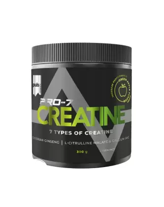 Puls PRO-7 Creatine, 300 g, Green Apple