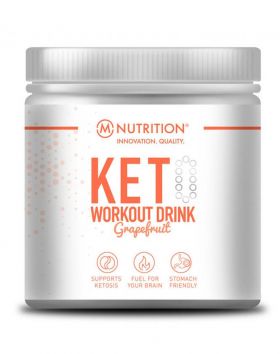 M-NUTRITION KETO Workout Drink, Grapefruit, 360 g