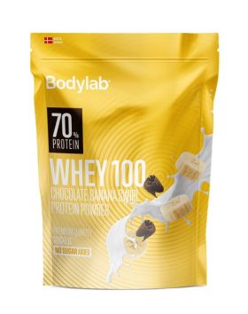 Bodylab Whey 100, 1 kg, Chocolate Banana Swirl