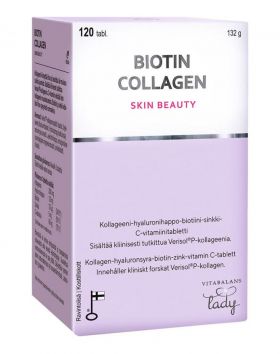Biotin Collagen Skin Beauty, 120+30 tabl. (Kampanjakoko)
