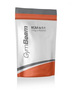 GymBeam BCAA 4:1:1 Instant, 500g, Blackcurrant (12/22)