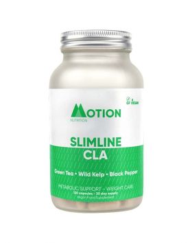 Motion Nutrition Slimline CLA, 120 kaps. (Poistotuote, 08/22)