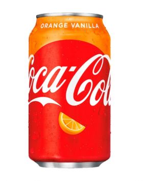 Coca-Cola Orange Vanilla, 355 ml (päiväys 1/22)