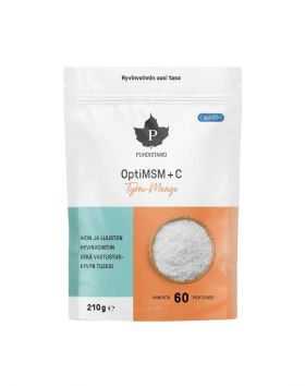 Puhdistamo OptiMSM+C, 210 g, Tyrni-Mango