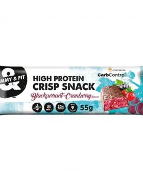 ForPro High Protein Crisp Snack, 55 g, Blackcurrant-Cranberry (päiväys 12/21)