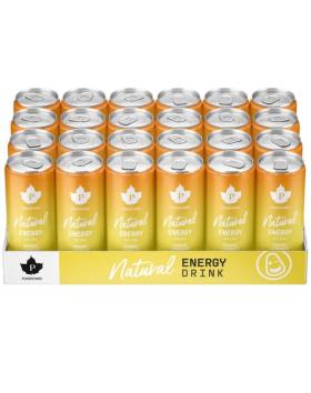 24 kpl Puhdistamo Natural Energy Drink (NED) Orange Lemonade, 330 ml