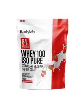 Bodylab Whey 100 ISO Pure, 750 g, Strawberry