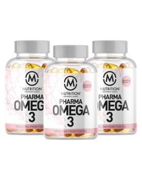 Big Buy: 3 kpl M-Nutrition Pharma Omega 3, 120 kaps.