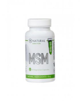 M-NATURAL MSM 750 mg 60 kaps.
