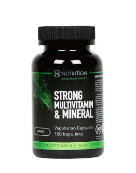 M-NUTRITION Strong Multivitamin & Mineral 100 kaps. (Poistotuote)