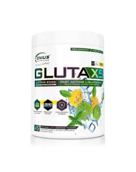 Genius Nutrition GLUTA-X5®, 405 g, Icy Lemonade