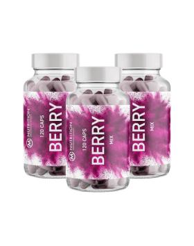 Big Buy: 3 kpl M-Nutrition Berry Mix (360 kaps)